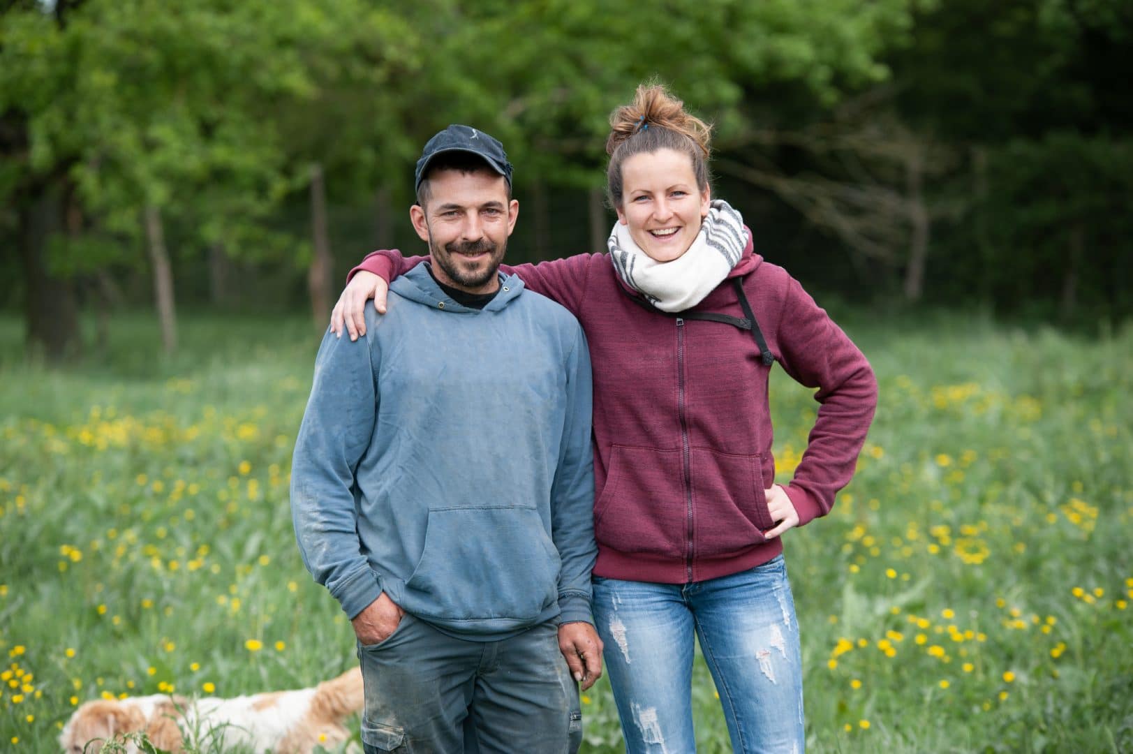 Julie et François, éleveurs bio